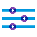 Sliders icon to update details